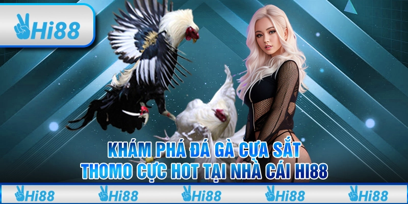 Khám phá đá gà cựa sắt thomo cực hot tại nhà cái hi88
