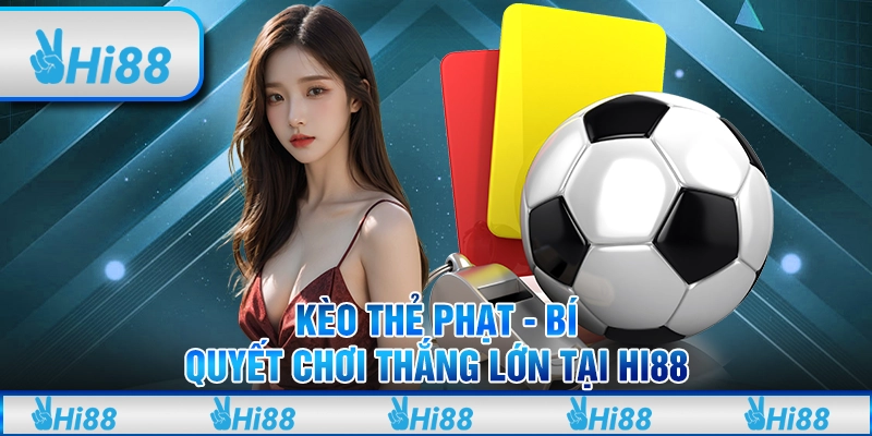 Kèo thẻ phạt - Bí quyết chơi thắng lớn tại Hi88