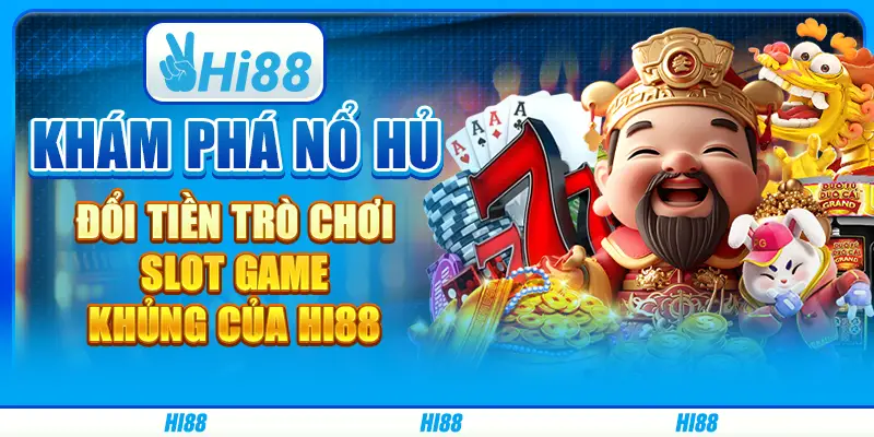 Khám phá nổ hũ đổi tiền trò chơi slot game khủng của hi88