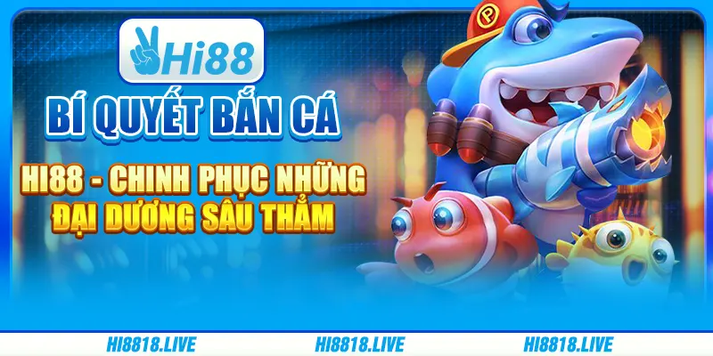 Bí Quyết Bắn Cá Hi88 - Chinh Phục Những Đại Dương Sâu Thẳm