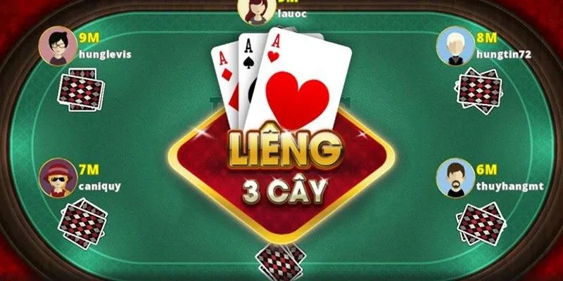 Bài liêng là trò chơi đòi hỏi kỹ năng và chiến lược.