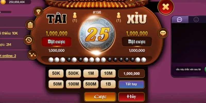 Tài Xỉu Online Hi88 - Trò Chơi Kịch Tính Và Chiến Thuật 2 Giao diện tối ưu giúp người chơi dễ dàng thao tác và trải nghiệm.